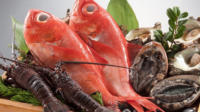 【スタンダードプラン】〜季節の鮮魚・鮑・金目鯛煮付け〜をお腹いっぱい食す幸せ♪